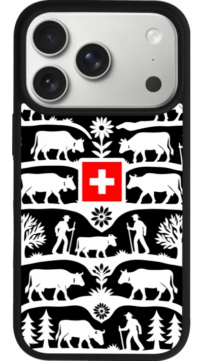 iPhone 17 Pro Case Hülle - Silikon schwarz Poya Schweiz 3 schwarz