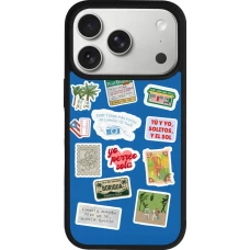 iPhone 17 Pro Case Hülle - Silikon schwarz Seals of the Dominican Republic DTMF