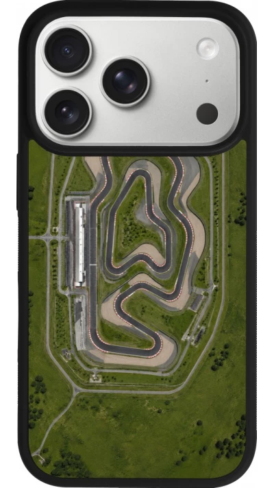 iPhone 18 Pro / 17 Pro Case Hülle - Silikon schwarz Sports 2026 Circuit