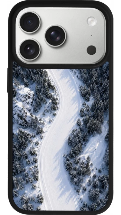 iPhone 18 Pro / 17 Pro Case Hülle - Silikon schwarz Sports 2026 Ski