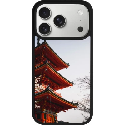 Coque iPhone 18 Pro / 17 Pro - Silicone rigide noir Spring 23 Japan