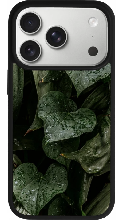 iPhone 17 Pro Case Hülle - Silikon schwarz Spring 23 fresh plants
