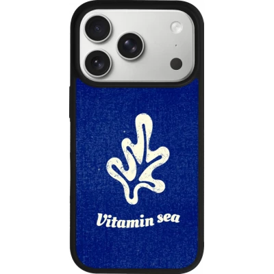 iPhone 17 Pro Case Hülle - Silikon schwarz Vitamin sea Summer 2026