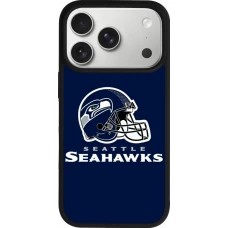iPhone 17 Pro Case Hülle - Silikon schwarz Super Bowl 26 Seattle 3