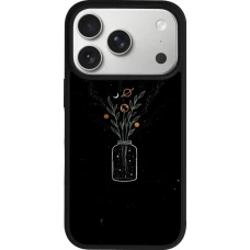 Coque iPhone 17 Pro - Silicone rigide noir Vase black