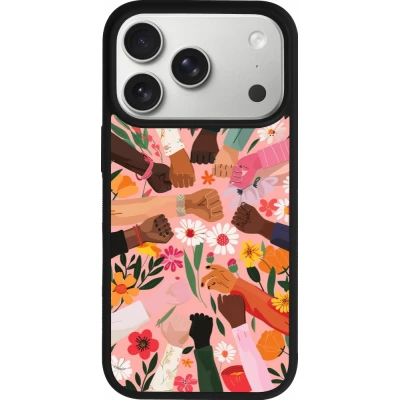 Coque iPhone 18 Pro / 17 Pro - Silicone rigide noir Womens day 2026 8