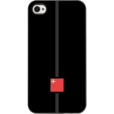 iPhone 4/4s Case Hülle - Kanton SZ schwarz