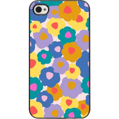 iPhone 4/4s Case Hülle - Easter 2024 flower power