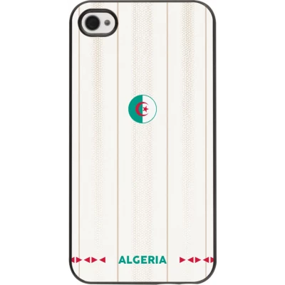 Coque iPhone 4/4s - Maillot de football Algérie 2026 personnalisable