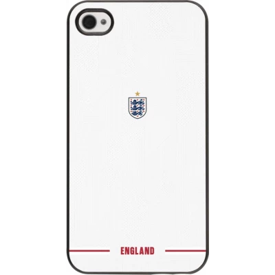 Coque iPhone 4/4s - Maillot de football Angleterre 2026 personnalisable