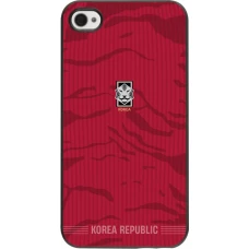 iPhone 4/4s Case Hülle - Südkorea 2026 personalisierbares Fussballtrikot