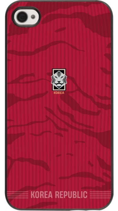 iPhone 4/4s Case Hülle - Südkorea 2026 personalisierbares Fussballtrikot