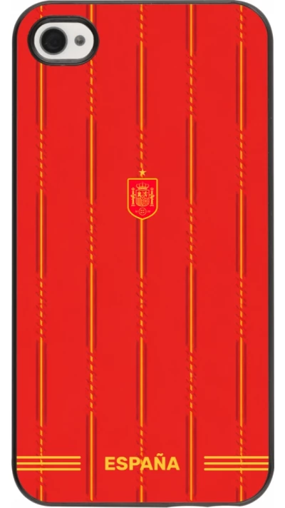 iPhone 4/4s Case Hülle - Spanien 2026 personalisierbares Fussballtrikot
