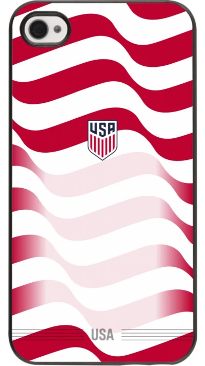 iPhone 4/4s Case Hülle - Vereinigten Staaten 2026 personalisierbares Fussballtrikot