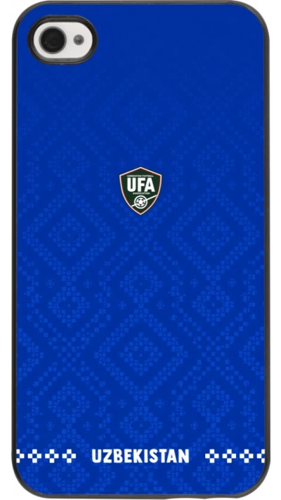 iPhone 4/4s Case Hülle - Usbekistan 2026 personalisierbares Fussballtrikot