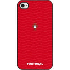 Coque iPhone 4/4s - Maillot de football Portugal 2026 personnalisable