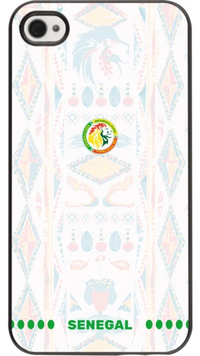 iPhone 4/4s Case Hülle - Senegal 2026 personalisierbares Fussballtrikot