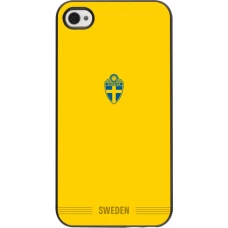 iPhone 4/4s Case Hülle - Schweden 2026 personalisierbares Fussballtrikot