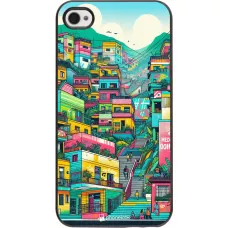 iPhone 4/4s Case Hülle - Medellin Comuna 13 Kunst
