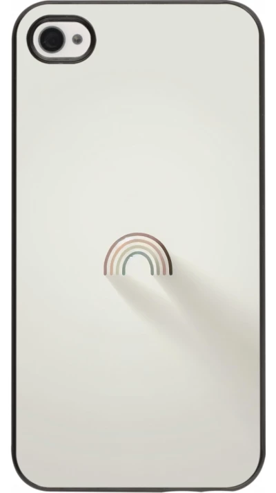 iPhone 4/4s Case Hülle - Mini Regenbogen Minimal