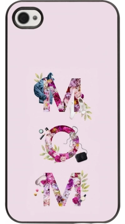 iPhone 4/4s Case Hülle - Mom 2024 girly mom