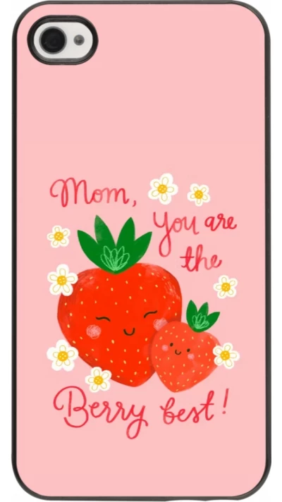 iPhone 4/4s Case Hülle - Mom 2026 Berry best