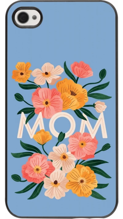 iPhone 4/4s Case Hülle - Mom 2026 Flowers