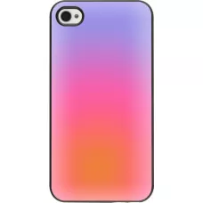 iPhone 4/4s Case Hülle - Orange Pink Blue Gradient