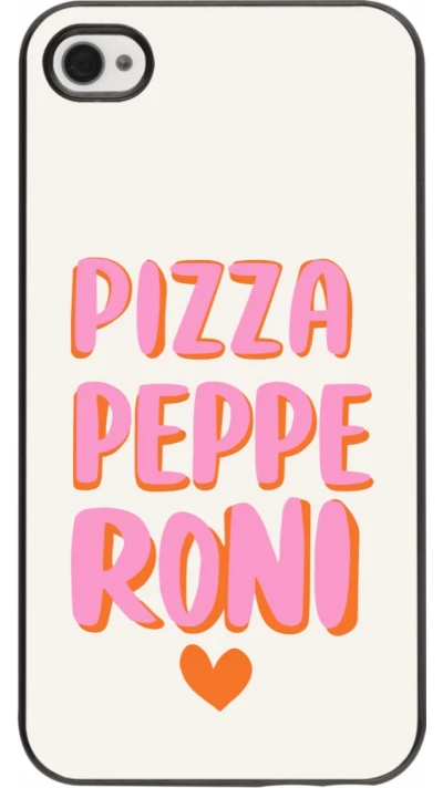 iPhone 4/4s Case Hülle - Pizza pepperoni 2026