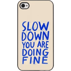 iPhone 4/4s Case Hülle - Slow down 2026