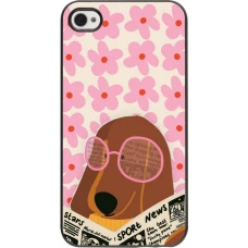 iPhone 4/4s Case Hülle - Dog with newspaper Spring 2026