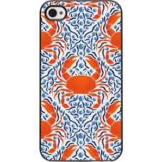 Coque iPhone 4/4s - Crabs and pearls Summer 2026