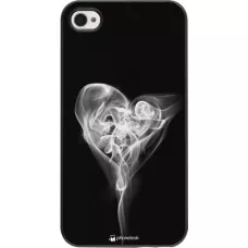 Hülle iPhone 4/4s - Valentine 2022 Black Smoke