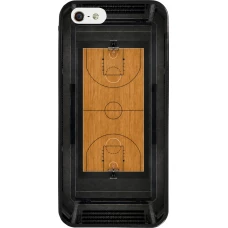 Coque iPhone 5/5s / SE (2016) - Silicone rigide noir Sports 2026 Basketball