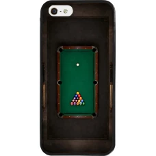 Coque iPhone 5/5s / SE (2016) - Silicone rigide noir Sports 2026 Billard