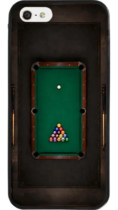 Coque iPhone 5/5s / SE (2016) - Silicone rigide noir Sports 2026 Billard