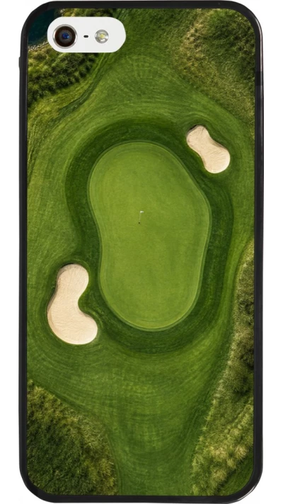 Coque iPhone 5/5s / SE (2016) - Silicone rigide noir Sports 2026 Golf