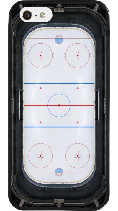 Coque iPhone 5/5s / SE (2016) - Silicone rigide noir Sports 2026 Hockey