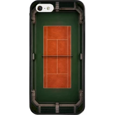 Coque iPhone 5/5s / SE (2016) - Silicone rigide noir Sports 2026 Tennis