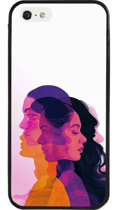 iPhone 5/5s / SE (2016) Case Hülle - Silikon schwarz Womens day 2026 10