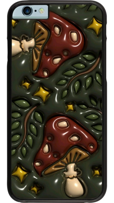 iPhone 6/6s Case Hülle - Autumn 26 3D mushrooms