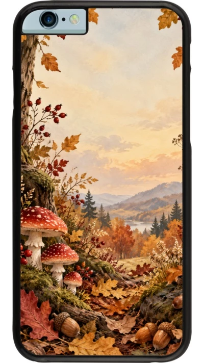 iPhone 6/6s Case Hülle - Autumn 26 Illustrated Autumn