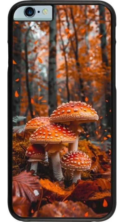 iPhone 6/6s Case Hülle - Autumn 26 Mushrooms in the woods