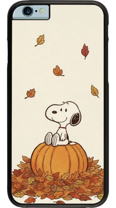 iPhone 6/6s Case Hülle - Autumn 26 Snoopy autumn