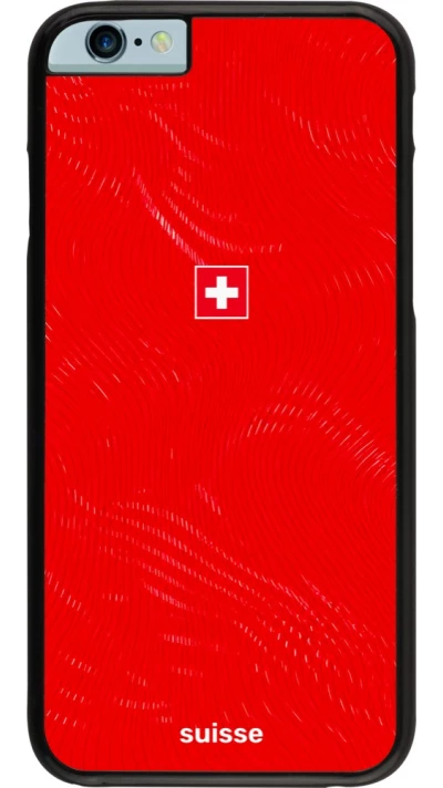 iPhone 6/6s Case Hülle - Schweiz 2026 personalisierbares Fussballtrikot