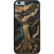 iPhone 6/6s Case Hülle - Linocut Wanderfalke