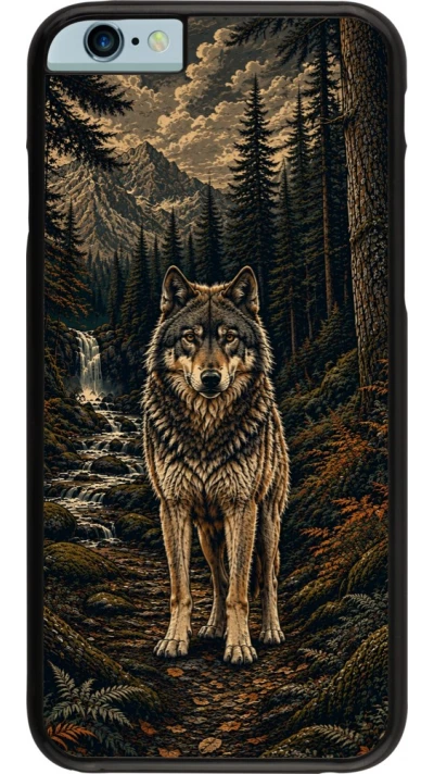 iPhone 6/6s Case Hülle - Linocut Wold