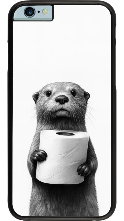 iPhone 6/6s Case Hülle - Otter Toilettenpapier