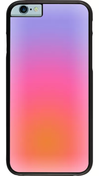 Coque iPhone 6/6s - Orange Pink Blue Gradient