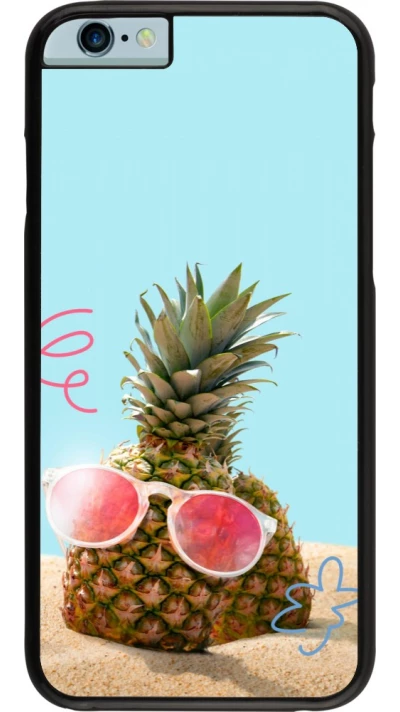 iPhone 6/6s Case Hülle - Pineapple with glasses Summer 2026